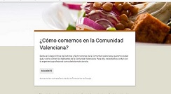 Cómo comemos en la Comunitat Valenciana 1