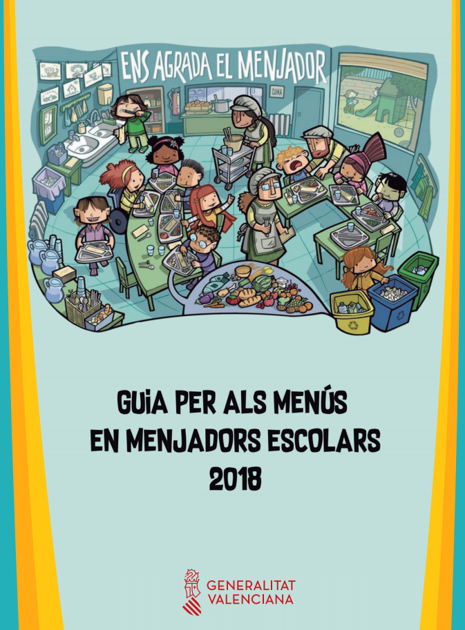 Guia per als menús en menjadors escolars