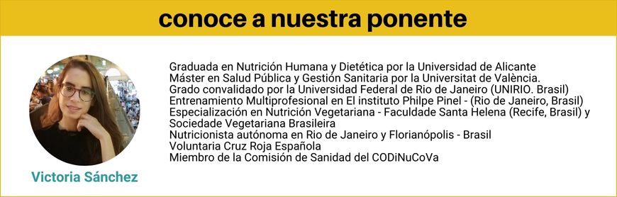 ponente Victoria Sánchez
