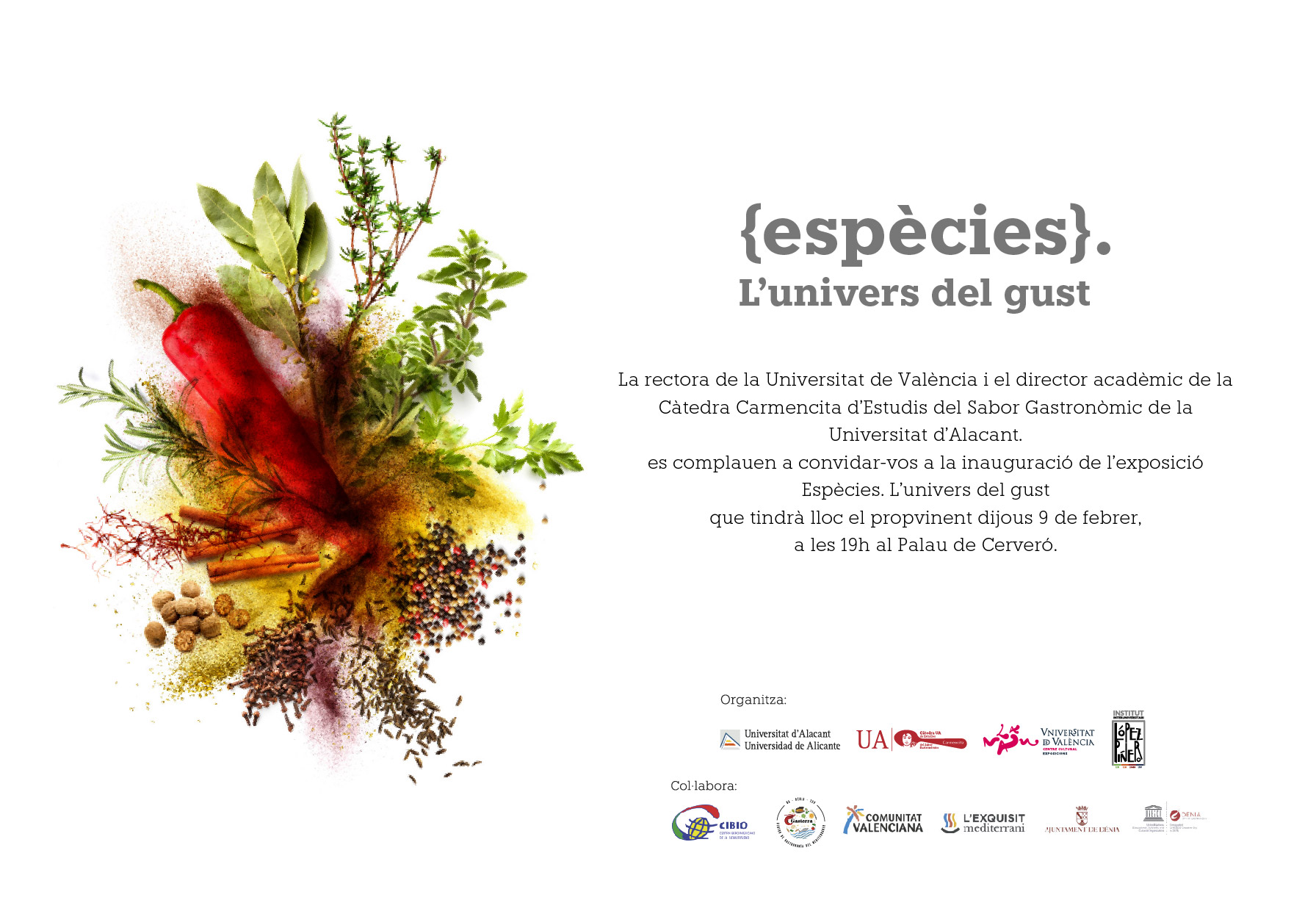 exposició espècies