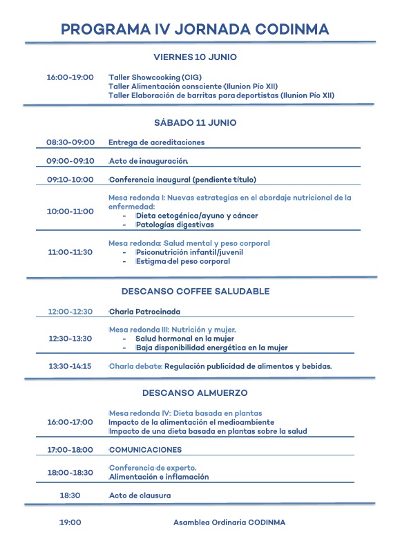 programa jornada codinma