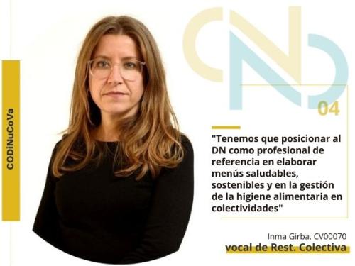 inma girba, vocal restauración colectiva Codinucova