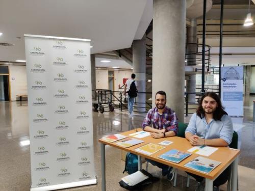 codinucova en el foro de empleo de la UV